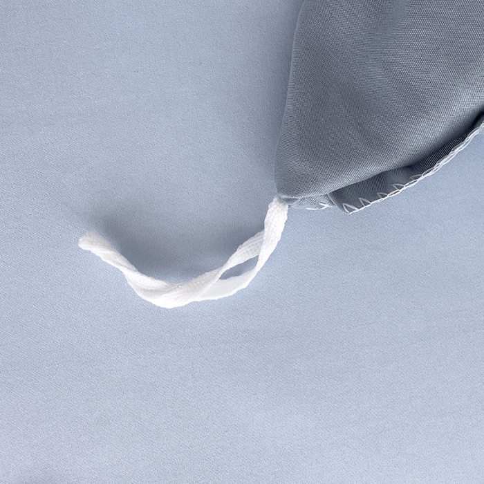 91家纺网 家纺一手货源 找家纺 曼谷 贴布绣四件套小怪兽柔软磨毛床上用品水洗棉套件 小怪兽-雾霾蓝