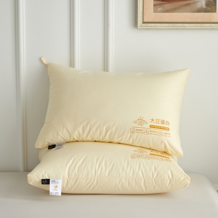 91家纺网 家纺一手货源 找家纺 （总）她喜爱枕芯枕头 2023新款A类全棉大豆蛋白枕 直播爆款