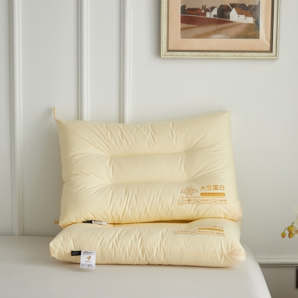 91家纺网 家纺一手货源 找家纺 （总）她喜爱枕芯枕头 2023新款A类全棉大豆蛋白枕 直播爆款