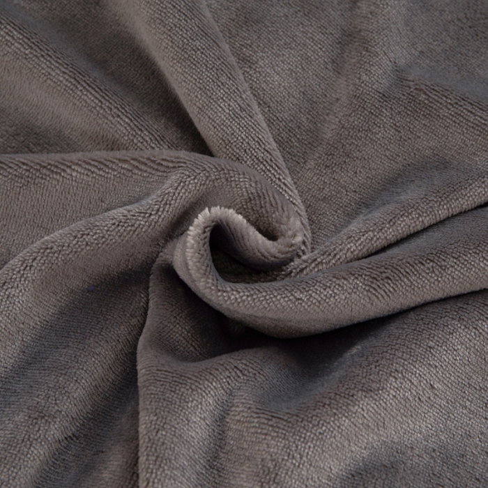 91家纺网 家纺一手货源 找家纺 卡琪曼 2022双面法兰绒羊羔绒毛毯办公室午睡盖毯子深灰（白羊羔绒）