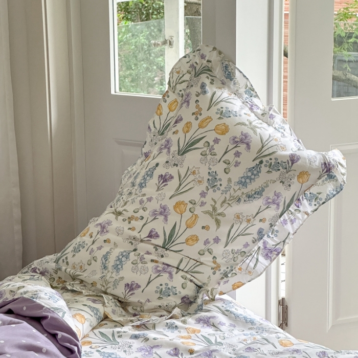 91家纺网 家纺一手货源 找家纺 棉生活 2025新款洛丽塔花边款全棉四件套 蕊珠