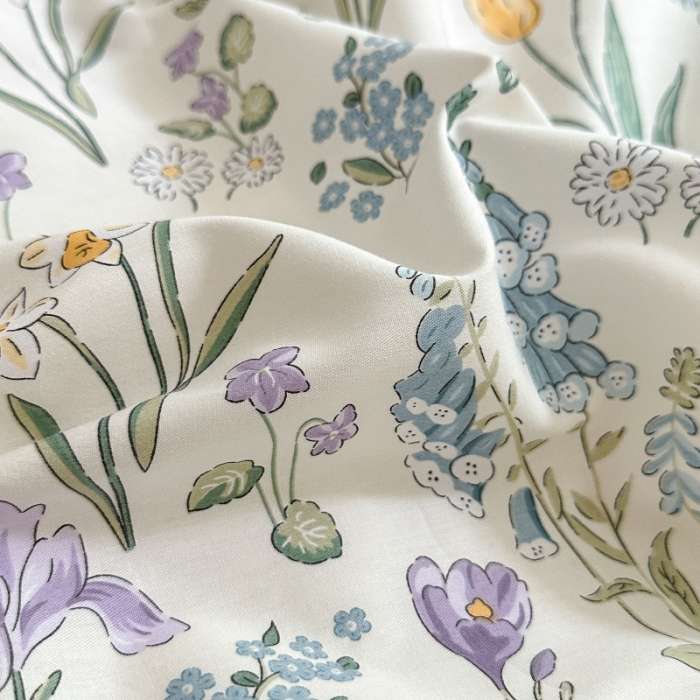 91家纺网 家纺一手货源 找家纺 棉生活 2025新款洛丽塔花边款全棉四件套 蕊珠