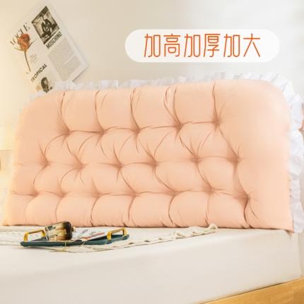 91家纺网 家纺一手货源 找家纺 （总）碧尔家居 2025新款阳光加高新纯色床头靠垫软包靠背抱枕