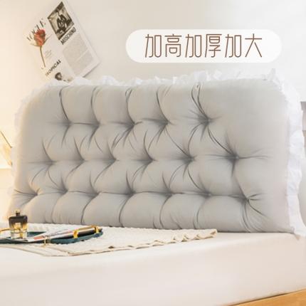 91家纺网 家纺一手货源 找家纺 （总）碧尔家居 2025新款阳光加高新纯色床头靠垫软包靠背抱枕