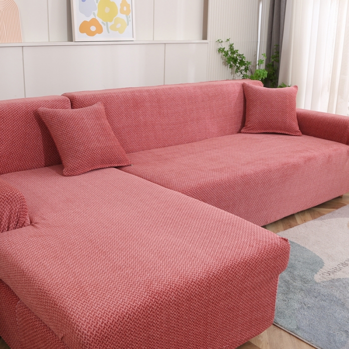 91家纺网 家纺一手货源 找家纺 总兴妮雅家纺2023新款雪尼尔贵妃全包沙发笠弹力全包冬季加厚沙发坐垫套