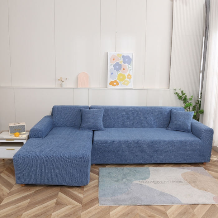 91家纺网 家纺一手货源 找家纺 兴妮雅家纺 雪尼尔贵妃全包沙发笠弹力全包冬季加厚沙发坐垫套 宝蓝