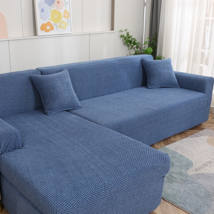 91家纺网 家纺一手货源 找家纺 兴妮雅家纺 雪尼尔贵妃全包沙发笠弹力全包冬季加厚沙发坐垫套 宝蓝