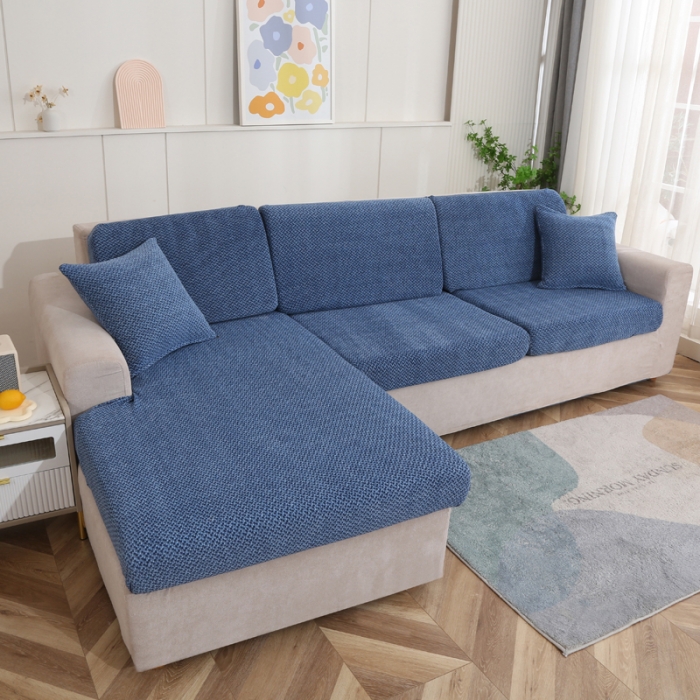 91家纺网 家纺一手货源 找家纺 总兴妮雅家纺2023新款雪尼尔贵妃坐垫沙发笠弹力全包冬季加厚沙发坐垫套