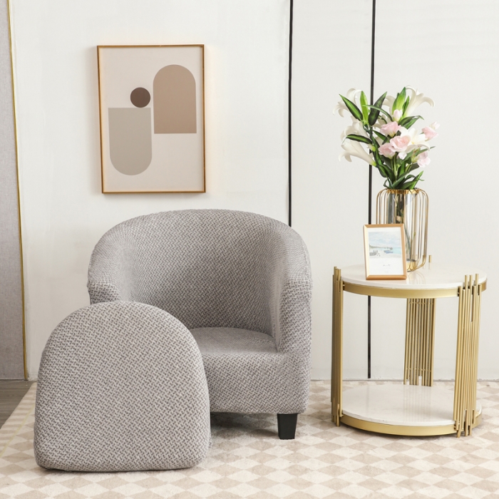 91家纺网 家纺一手货源 找家纺 总兴妮雅家纺2023新款雪尼尔环形沙发沙发笠弹力全包冬季加厚沙发坐垫套