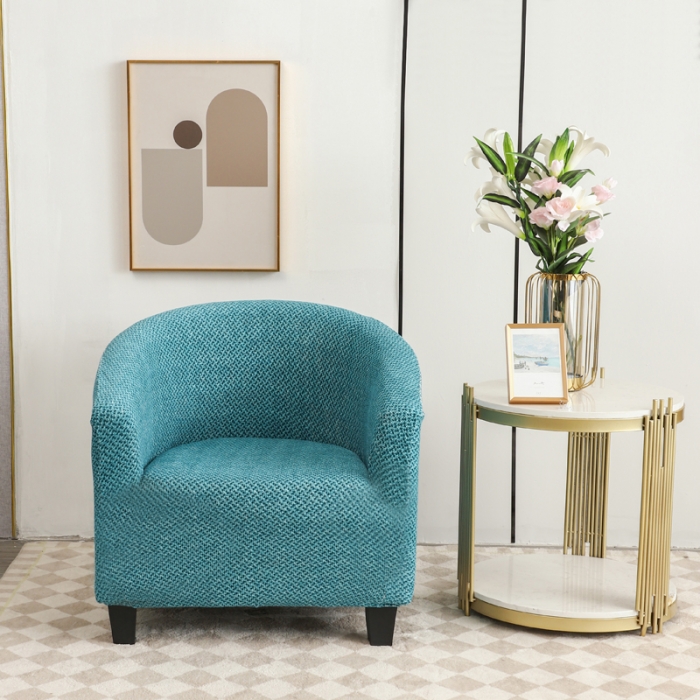 91家纺网 家纺一手货源 找家纺 兴妮雅家纺 2023新款雪尼尔环形沙发沙发笠弹力全包冬季加厚沙发坐垫套 翡绿