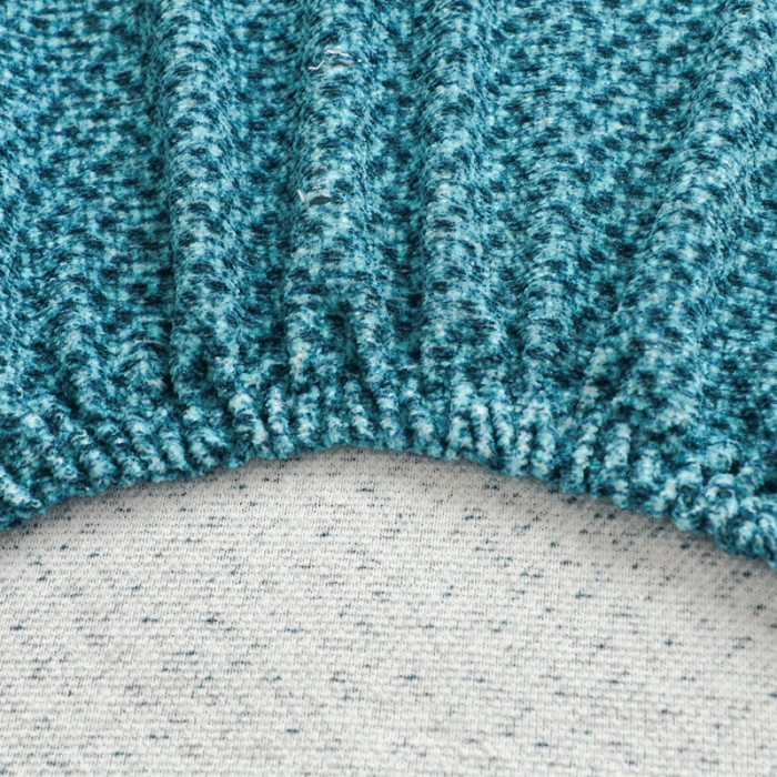 91家纺网 家纺一手货源 找家纺 兴妮雅家纺 2023新款雪尼尔环形沙发沙发笠弹力全包冬季加厚沙发坐垫套 翡绿