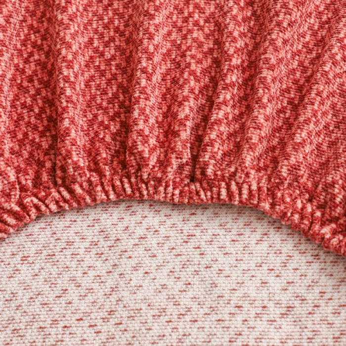 91家纺网 家纺一手货源 找家纺 兴妮雅家纺 2023新款雪尼尔环形沙发沙发笠弹力全包冬季加厚沙发坐垫套 砖红