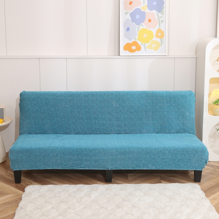 91家纺网 家纺一手货源 找家纺 兴妮雅家纺 2023新款雪尼尔沙发床沙发笠弹力全包冬季加厚沙发坐垫套 翡绿