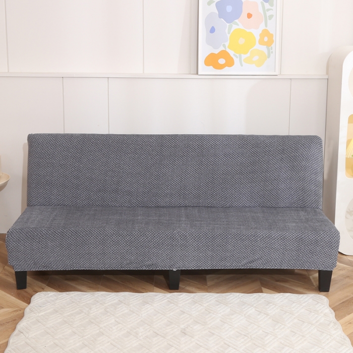 91家纺网 家纺一手货源 找家纺 兴妮雅家纺 2023新款雪尼尔沙发床沙发笠弹力全包冬季加厚沙发坐垫套 深灰