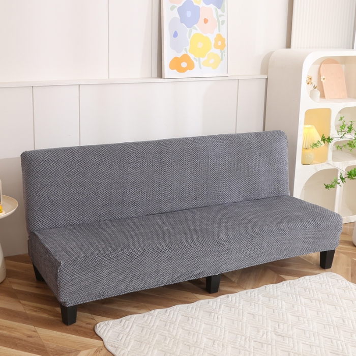 91家纺网 家纺一手货源 找家纺 兴妮雅家纺 2023新款雪尼尔沙发床沙发笠弹力全包冬季加厚沙发坐垫套 深灰