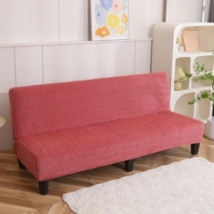 兴妮雅家纺 2023新款雪尼尔沙发床沙发笠弹力全包冬季加厚沙发坐垫套 砖红