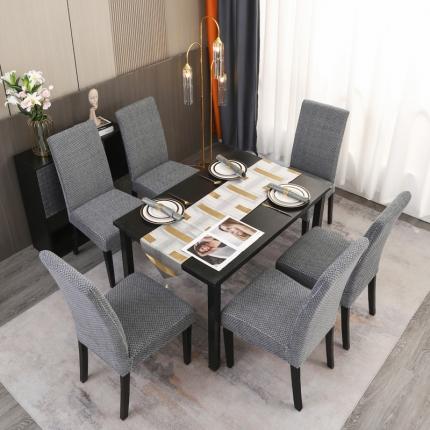 91家纺网 家纺一手货源 找家纺 总兴妮雅家纺 2023新款雪尼尔椅子套沙发笠弹力全包冬季加厚沙发坐垫套