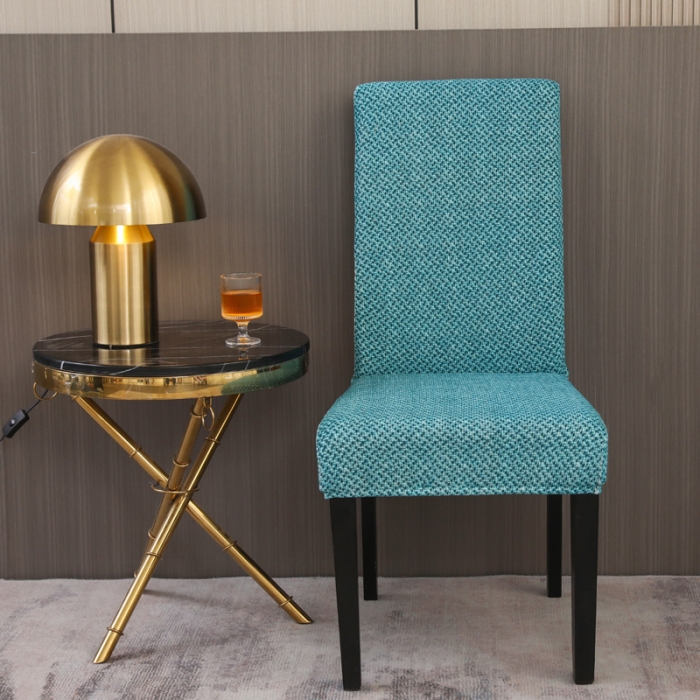 91家纺网 家纺一手货源 找家纺 兴妮雅家纺 2023新款雪尼尔椅子套沙发笠弹力全包冬季加厚沙发坐垫套 翡绿