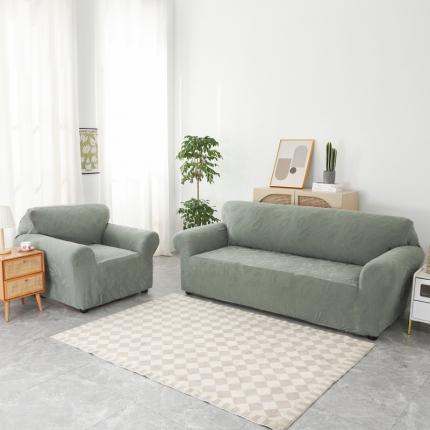 91家纺网 家纺一手货源 找家纺 （总）兴妮雅2023新款大树叶防水弹力沙发笠立体浮雕提花组合沙发套