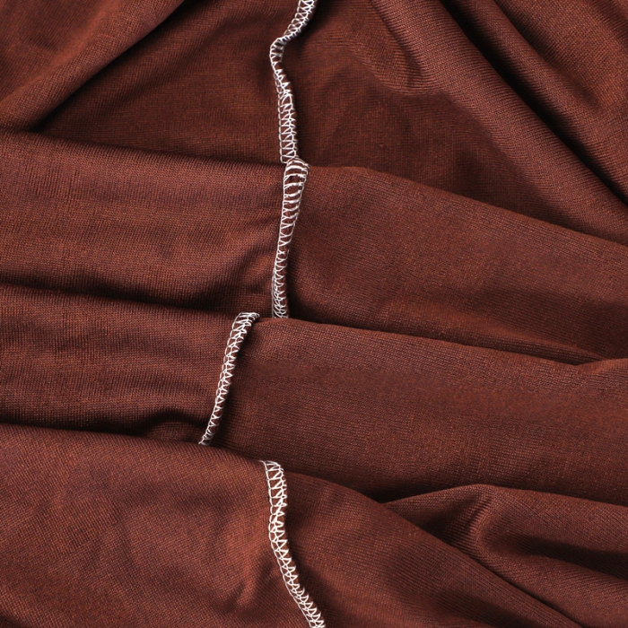 91家纺网 家纺一手货源 找家纺 兴妮雅2023新款大树叶防水弹力沙发笠立体浮雕提花组合沙发套 咖啡