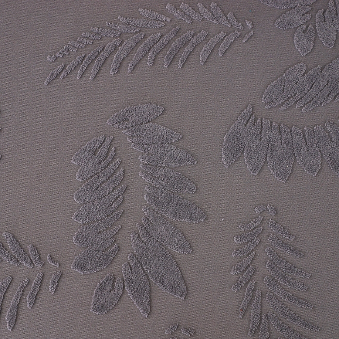 91家纺网 家纺一手货源 找家纺 兴妮雅2023新款大树叶防水弹力沙发笠立体浮雕提花组合沙发套 深灰