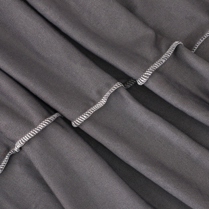 91家纺网 家纺一手货源 找家纺 兴妮雅2023新款大树叶防水弹力沙发笠立体浮雕提花组合沙发套 深灰