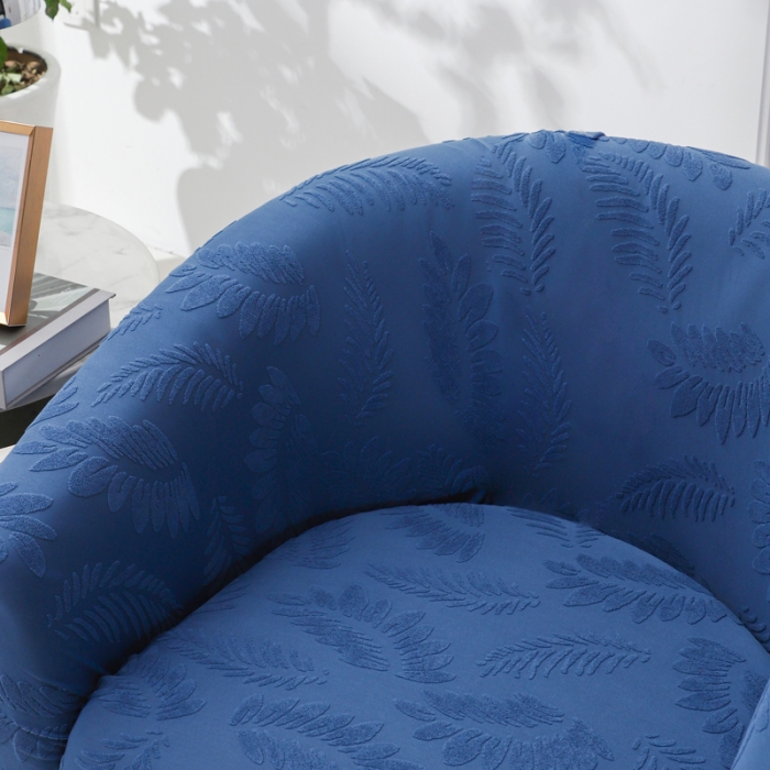91家纺网 家纺一手货源 找家纺 （总）兴妮雅2023新款大树叶防水弹力立体浮雕提花圆沙发套