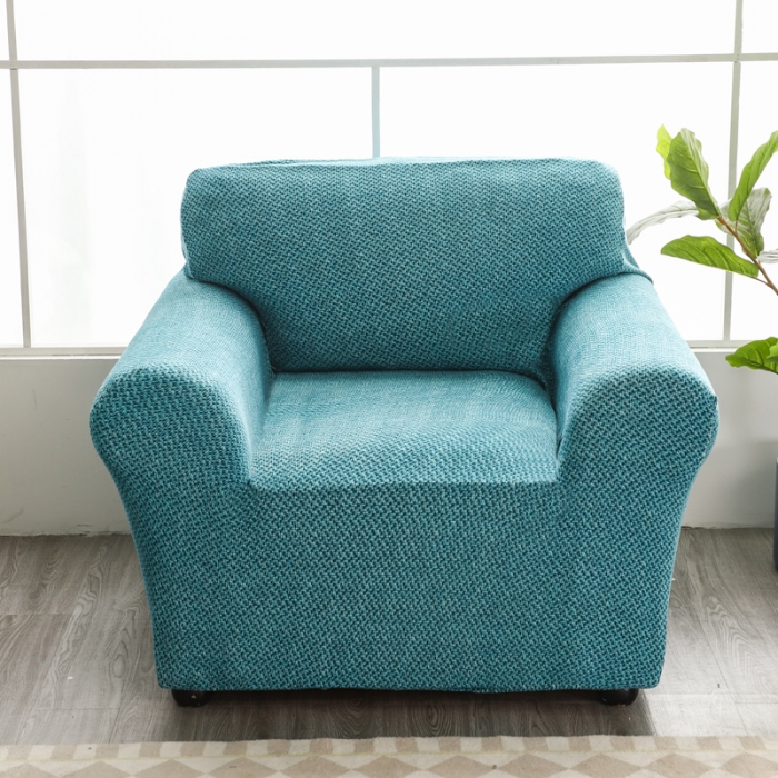 91家纺网 家纺一手货源 找家纺 兴妮雅家纺 2023新款雪尼尔组合沙发沙发笠弹力全包冬季加厚沙发坐垫套 翡绿