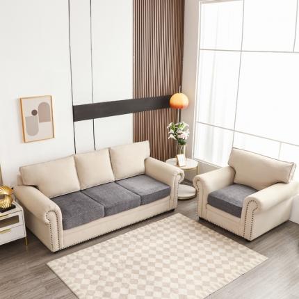 91家纺网 家纺一手货源 找家纺 兴妮雅家纺 2023新款雪尼尔坐垫套沙发笠弹力全包冬季加厚沙发坐垫套 深灰