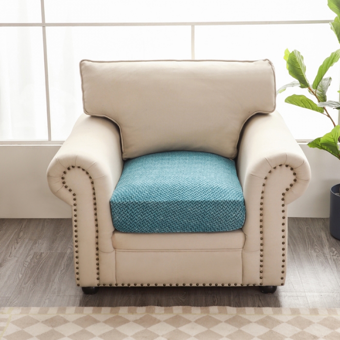 91家纺网 家纺一手货源 找家纺 总兴妮雅家纺 2023新款雪尼尔坐垫套沙发笠弹力全包冬季加厚沙发坐垫套