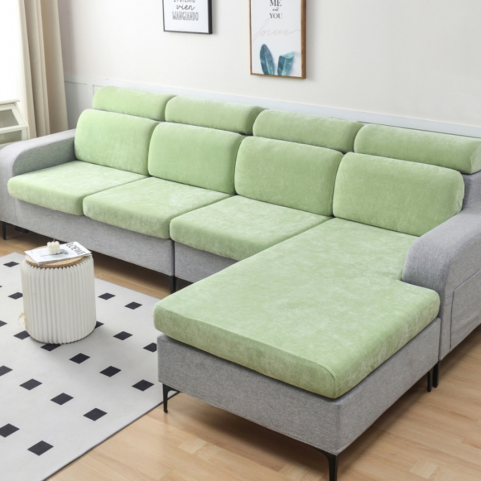 91家纺网 家纺一手货源 找家纺 （总）千彤 2023新款常规款雪尼尔沙发笠系列