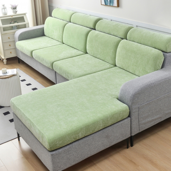 91家纺网 家纺一手货源 找家纺 （总）千彤 2023新款常规款雪尼尔沙发笠系列