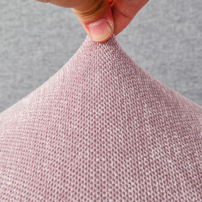 91家纺网 家纺一手货源 找家纺 千彤 2023新款常规款雪尼尔沙发笠系列 香芋紫