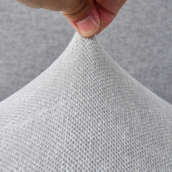 91家纺网 家纺一手货源 找家纺 千彤 2023新款常规款雪尼尔沙发笠系列 银灰色