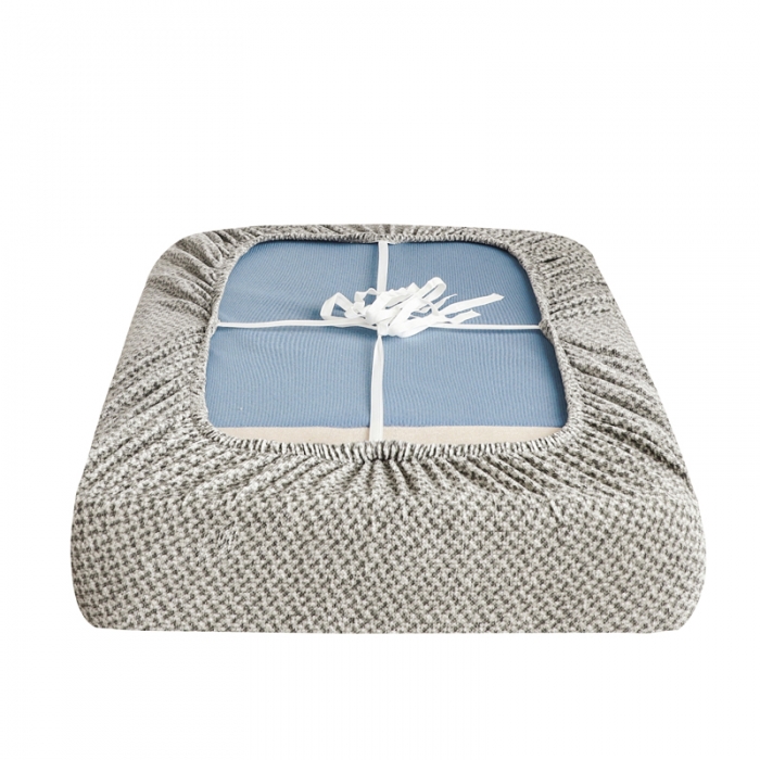 91家纺网 家纺一手货源 找家纺 兴妮雅家纺 2023新款雪尼尔坐垫套沙发笠弹力全包冬季加厚沙发坐垫套 浅灰