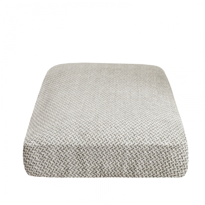 91家纺网 家纺一手货源 找家纺 兴妮雅家纺 2023新款雪尼尔坐垫套沙发笠弹力全包冬季加厚沙发坐垫套 浅灰