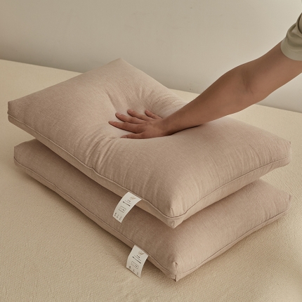 91家纺网 家纺一手货源 找家纺 （总）乐可 2023新款日系水洗枕 枕头枕芯