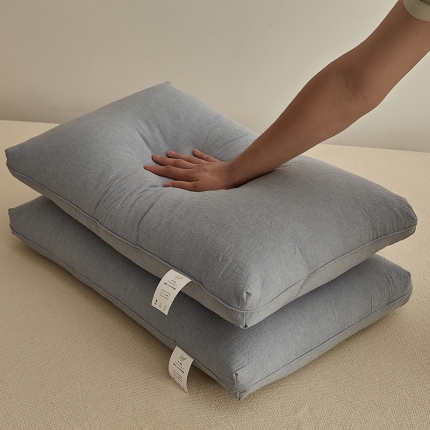 91家纺网 家纺一手货源 找家纺 （总）乐可 2023新款日系水洗枕 枕头枕芯