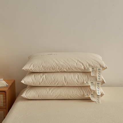 91家纺网 家纺一手货源 找家纺 （总）乐可 2023新款A类原棉棉花枕 枕头枕芯