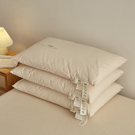 91家纺网 家纺一手货源 找家纺 （总）乐可 2023新款A类原棉棉花枕 枕头枕芯