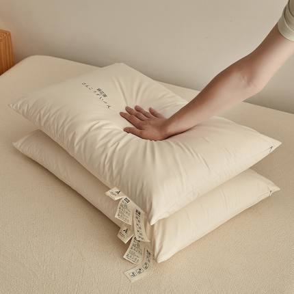 91家纺网 家纺一手货源 找家纺 （总）乐可 2023新款A类原棉棉花枕 枕头枕芯
