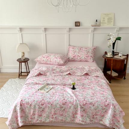 91家纺网 家纺一手货源 找家纺 （总）棉眠 2023新款全棉印花小碎花夏被