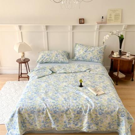 91家纺网 家纺一手货源 找家纺 （总）棉眠 2023新款全棉印花小碎花夏被