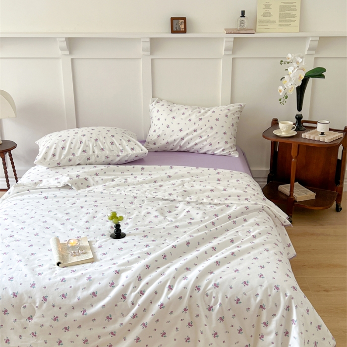 91家纺网 家纺一手货源 找家纺 棉眠 2023 全棉夏被 夏日恋情夏被