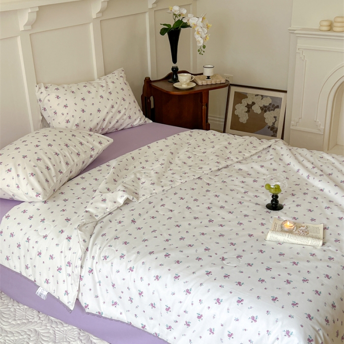 91家纺网 家纺一手货源 找家纺 棉眠 2023 全棉夏被 夏日恋情夏被