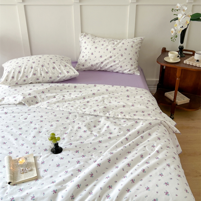 91家纺网 家纺一手货源 找家纺 棉眠 2023 全棉夏被 夏日恋情夏被