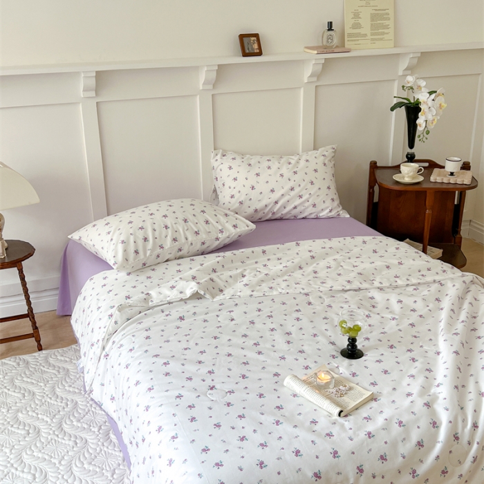 91家纺网 家纺一手货源 找家纺 棉眠 2023 全棉夏被 夏日恋情夏被