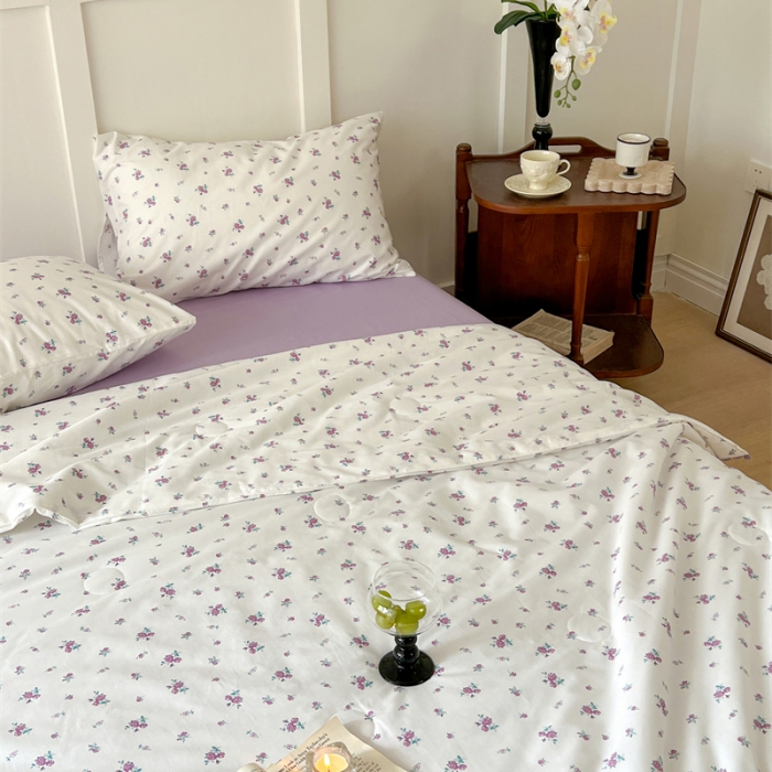 91家纺网 家纺一手货源 找家纺 棉眠 2023 全棉夏被 夏日恋情夏被