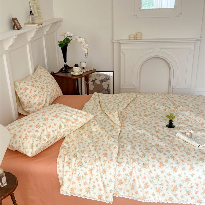 91家纺网 家纺一手货源 找家纺 棉眠 2023 全棉夏被 微光夏被