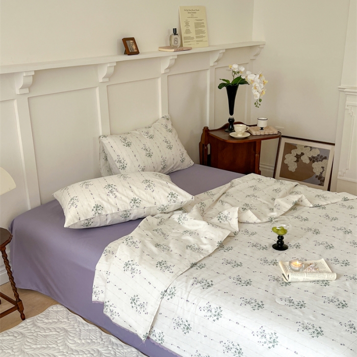 91家纺网 家纺一手货源 找家纺 棉眠 2023 全棉夏被 罗马假日夏被